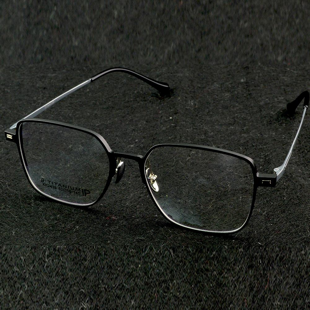 Clara Vida Luxury Special Counter Large Frame Oversized Pure Titanum Light Wieght Optical Men Women Eyelasses Frame Spectacles