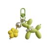Acrylic Jelly Dog Key Chain Cute Puppy Keyring Creative Dog Balloon Keychain  Couple