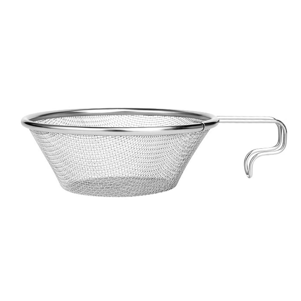 Stainless Steel Colander for Outdoor Camping Fishing Cooking