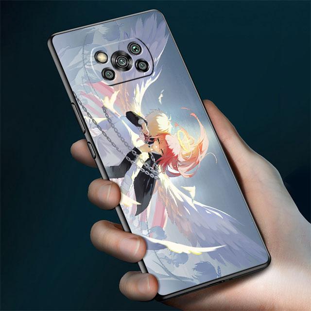 Чехол для Xiaomi Mi Poco X3 NFC X4 Pro F3 M3 C40 F4 GT M5 M4 F1 11 Lite 11T 10T 9T силиконовый чехол для телефона с бензопилой Man Anime Makima