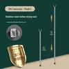 Extra Thick 304 Stainless Steel Retractable Clothes Drying Rod and Hanger for Household Use