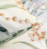cotton pillowcase 40x40 natural soft - beige meadow - for summer