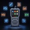 Проводной диагностический инструмент OBD2 V539 с цветным меню, просмотром неисправностей и проверкой аккумулятора для устранения неисправностей и регулярного обслуживания автомобиля в гараже