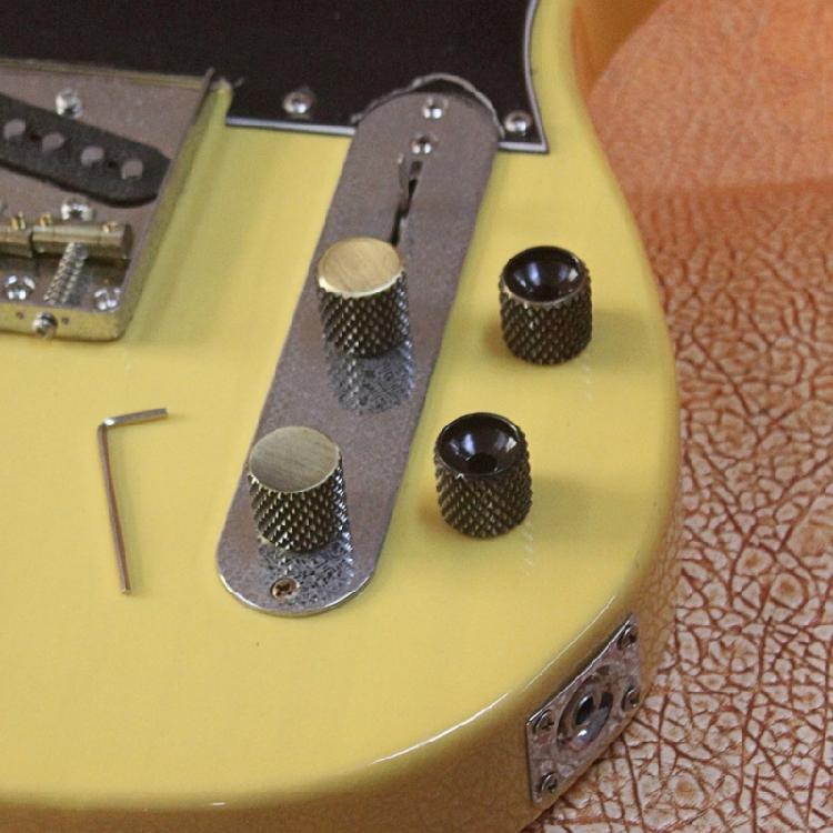 4 шт. Модные бронзовые ручки регулировки громкости для электрогитары, ручки для гитары