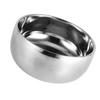 Men Wet Shaving Soap Mug Bowl Silver Metal Face Cleaning Health Care Shave Tool With Lid