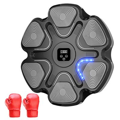 Умный музыкальный боксерский тренажер с перчатками Настенное тренировочное оборудование для фокусировки на боксерских мишенях BT