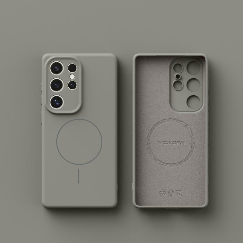 Чехол S25 Ultra Магнитный Для Magsafe Жидкий Силикон Мягкая Крышка Телефона Для Samsung Galaxy S26 Ultra S25 S24 S23 S22 Plus Capa