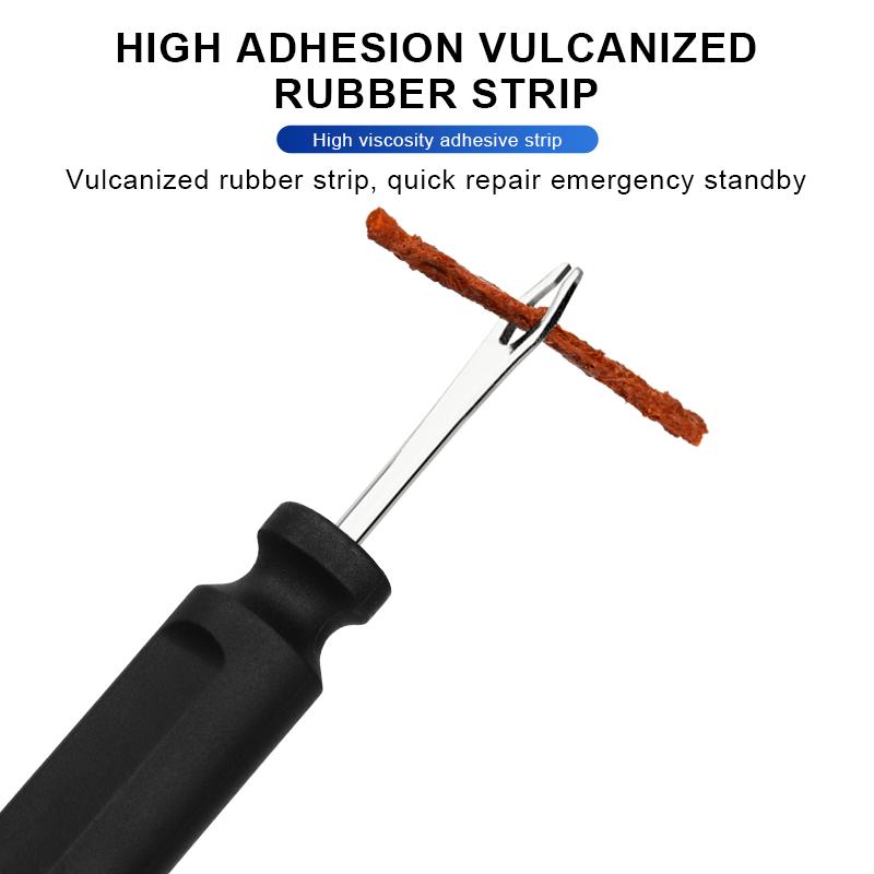 Ремонтный комплект для бескамерных шин велосипеда с резиновыми полосками, портативный срочный ремонт без клея, набор резиновых полосок, инструмент для ремонта шин велосипеда