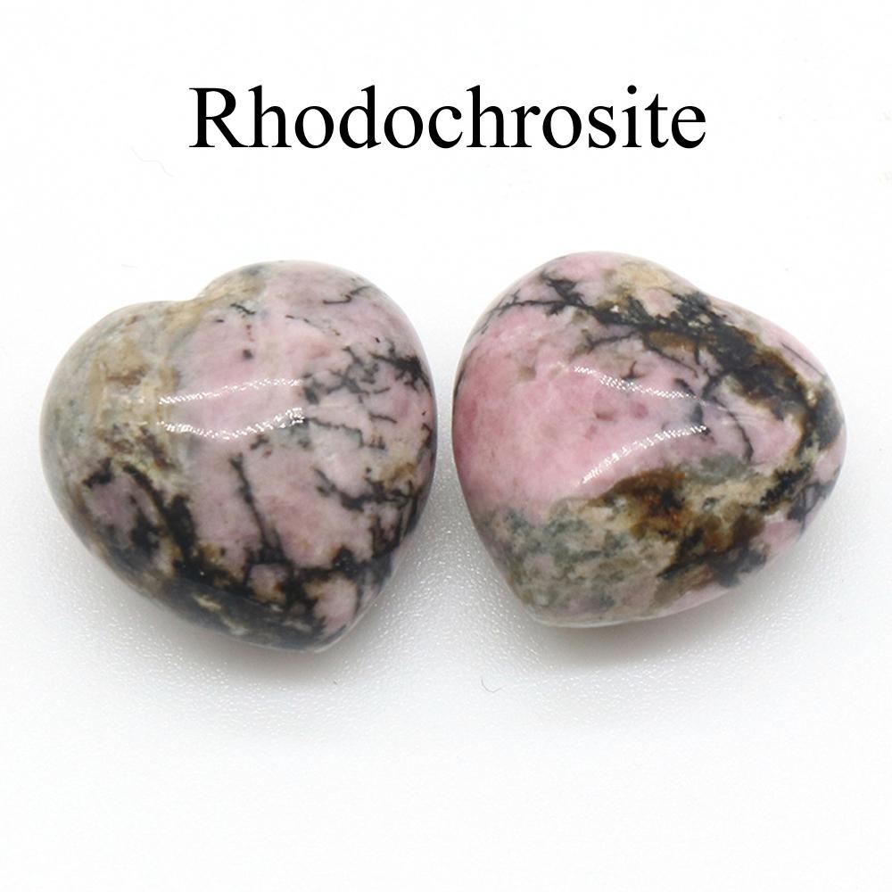 2 шт. Мини-энергетический натуральный камень, украшение в виде сердца, рейки-исцеляющий кристалл, агат, содалит, аметист, нефрит, драгоценный камень, домашний декор, ювелирные изделия, подарки 15 мм