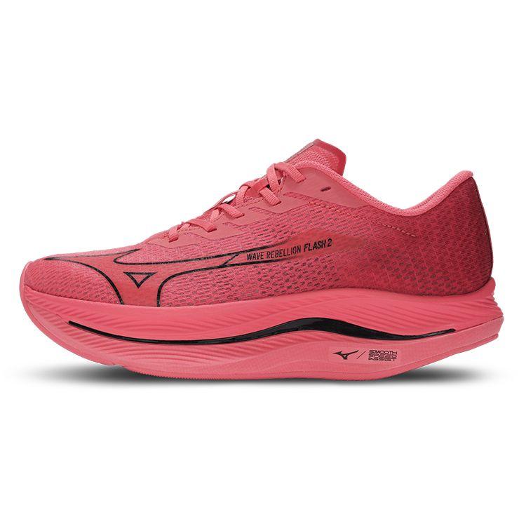 Mizuno Wave Rebellion Flash 2 Reach Beyond PB Pack Unisex Sneakers Pink Dubarry Black J1GC243601