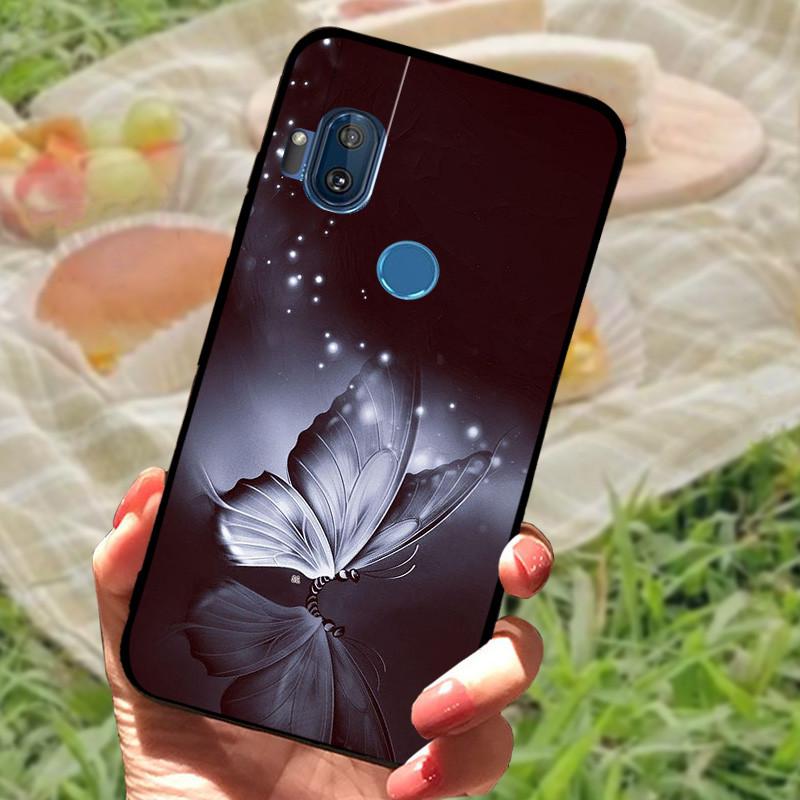 Чехол-бампер для Moto One Hyper, силиконовый, мягкий, с рисунком мрамора, черный, для Moto OneHyper, защитный