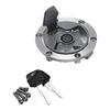 Motorcycle Fuel Gas Tank Cap Cover Lock Key For Kawasaki Ninja 300 2013-2017 Ninja 250R 2008-2014 ER250 ER300 Z250 Z300
