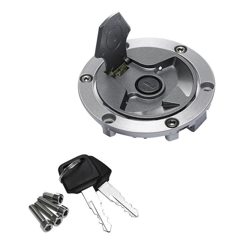 Motorcycle Fuel Gas Tank Cap Cover Lock Key For Kawasaki Ninja 300 2013-2017 Ninja 250R 2008-2014 ER250 ER300 Z250 Z300