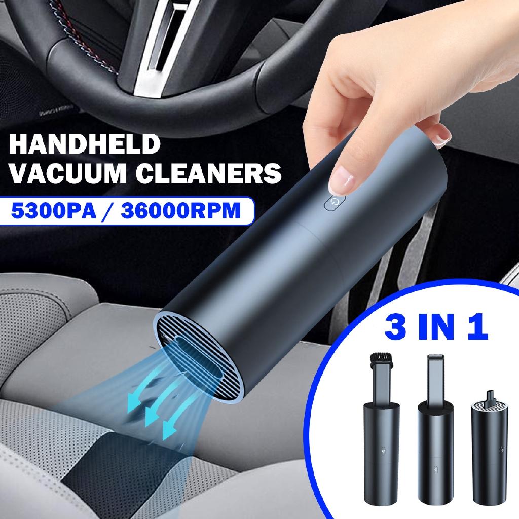 5300Pa / 36000rpm Portable Wireless Handheld Vacuum Cleaner USB Charging Large Wind for Home Car Office Travel 3 in 1