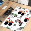 Truck Printed Carpet, for Office Chair Living Room Bedroom Kitchen Room Decor Gifts.