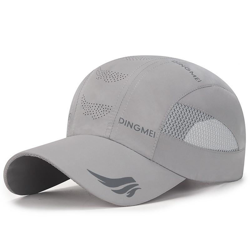 Letter Dingmei Baseball Hat Breathable Sun Resistant Quick Drying Cap Duckbill