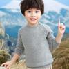 Kids Sweater 100% Merino Wool Turtleneck Children Winter Thick Wool Pullover Soft Warm Autumn Jumper Knit Top Long Sleeve
