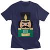 Custom Mens Christmas Nutcracker Cartoon Soldier Toy T Shirts Short Sleeve Cotton Tshirt Leisure Tees Loose Fit Clothes
