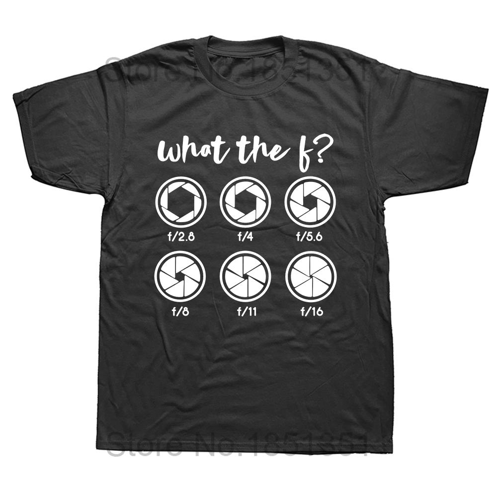 Funny Cool Photography Art Camera Photographer T Shirts Graphic Cotton Streetwear Short Sleeve Birthday Gifts Summer Tshirt