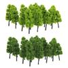 20PCS Scenery Model Trees Kit Railroad Layout Scale Landscape Miniature Decor