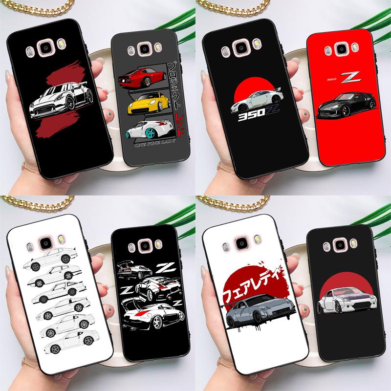 Sports Car JDM Drift 350Z 370Z Case For Samsung Galaxy J3 J5 J7 2017 J1 A3 A5 2016 J4 J6 Plus A6 A8 A7 A9 J8 2018 Cover
