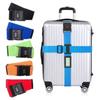 Fashion Adjustable Combination Luggage Suitcase Straps Travel Baggage Tie Down Belt Lock