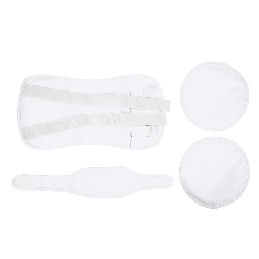 Castor Oil Pack Kit Adjustable Strap Reusable Leakage Proof Castor Oil Pack Wrap for Waist Neck