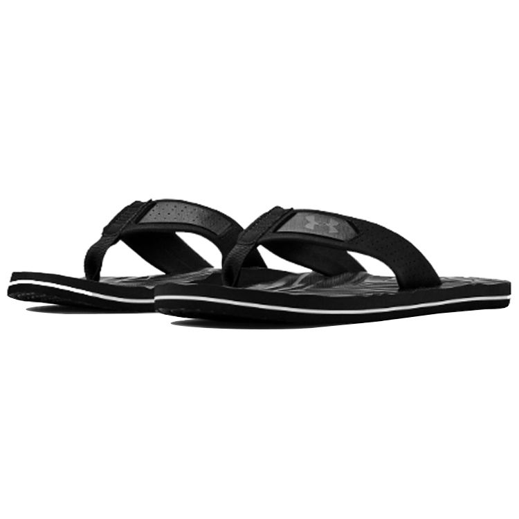Under Armour Мужская сандалия Marathon Key IV Черный Джет Серый 3022712-001