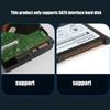 USB 3.0 док-станция для жестких дисков SATA/IDE 2,5 дюйма/3,5 дюйма, для корпуса HDD, слот M2 TF SD, док-станция для жесткого диска для ТВ, ноутбука