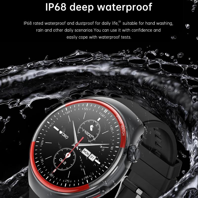 2025 Новые медицинские часы для медсестер с лазерной терапией для лечения артериального давления, умные часы для мужчин, пульс, сон, Bluetooth-звонки, монитор тела, умные часы