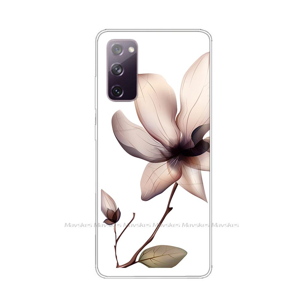 Чехол для Samsung S20 FE 4G 5G Мягкий ТПУ Силиконовый Чехол для Телефона Для Samsung Galaxy S20 Fan Edition S20 Lite FE S20FE Задняя Крышка Funda