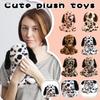 Soft Toy Cute Sitting Dalmatian Plush Doll