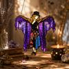 Home Decor Window Pendant Dancing Lady Hanging Suncatcher Garden Decor Wind Spinner  Home