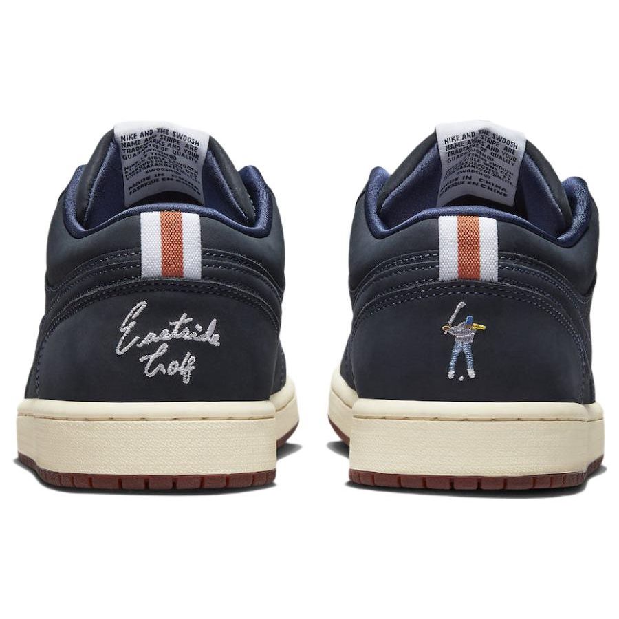 Кроссовки унисекс Eastside Golf x Air Jordan 1 Low Out the Mud Blue Midnight-Navy Burnt-Sunrise DV1759-448
