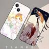 Чехол для телефона K-Kamisama Love Аниме для IPhone 17 Air 16 15 14 13 Pro Max 11 12 Черный Силиконовый Чехол