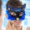 WTEMPO 1 шт. женские маски для костюмов, мужские и женские кружевные маски из ПВХ для маскарада, маска для вечеринки, маска для лица кошки на Хэллоуин, декоративная маска