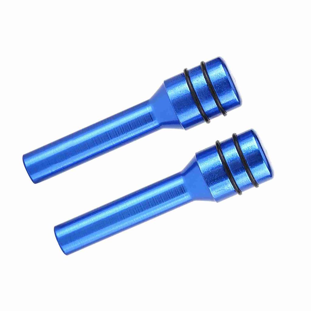 2Pcs Aluminum Alloy Universal Car Truck Interior Door Lock Knob Pull Pin Covers