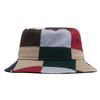 New Era casual patchwork bucket hat Multi color American version No tag required Asian version Japanese version does not need tags Korean 12286381