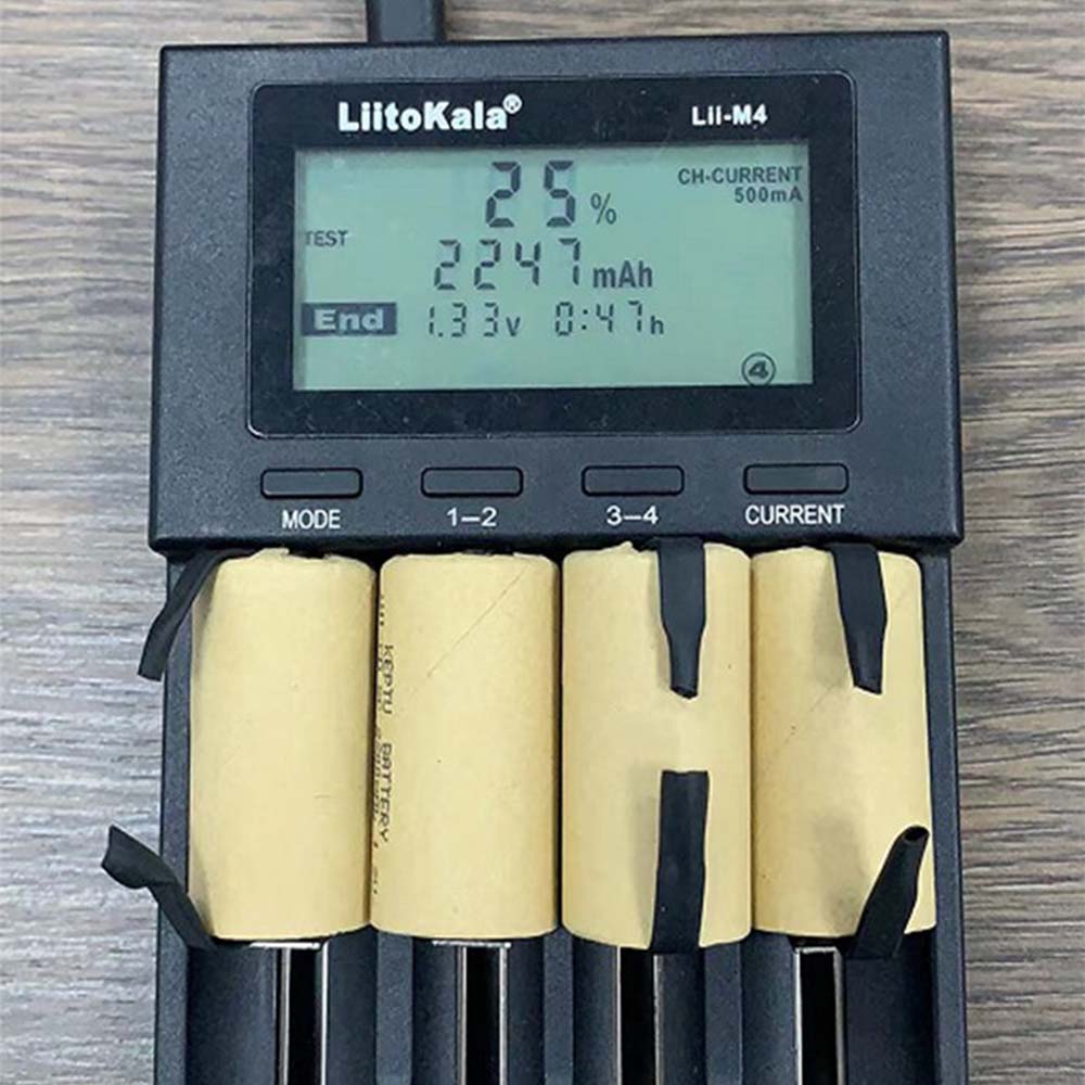 Аккумулятор высокой мощности KEPTU 1,2 В 2200 мАч Ni-CD для отверток и электродрелей – 10C Sub C, долговечный и перезаряжаемый