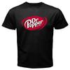 Мужская черная футболка Dr Pepper Размеры от S до 5XL