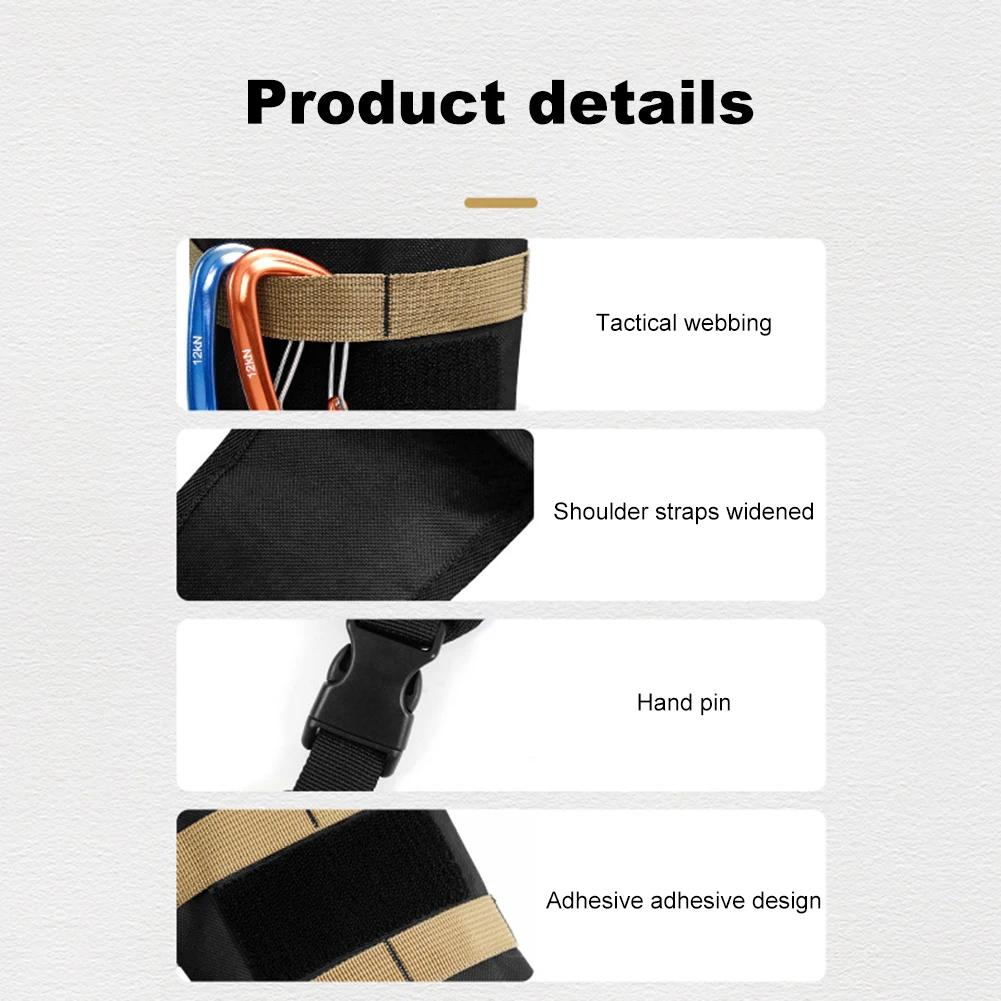 Колчан для стрел с карманом системы Molle, легкий многофункциональный колчан для стрел на спину для стрельбы по мишеням и охоты