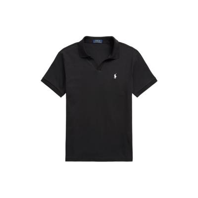 Polo SS23 Solid Casual с коротким рукавом Поло Мужские топы Черный MNPOKNI1N822254-001