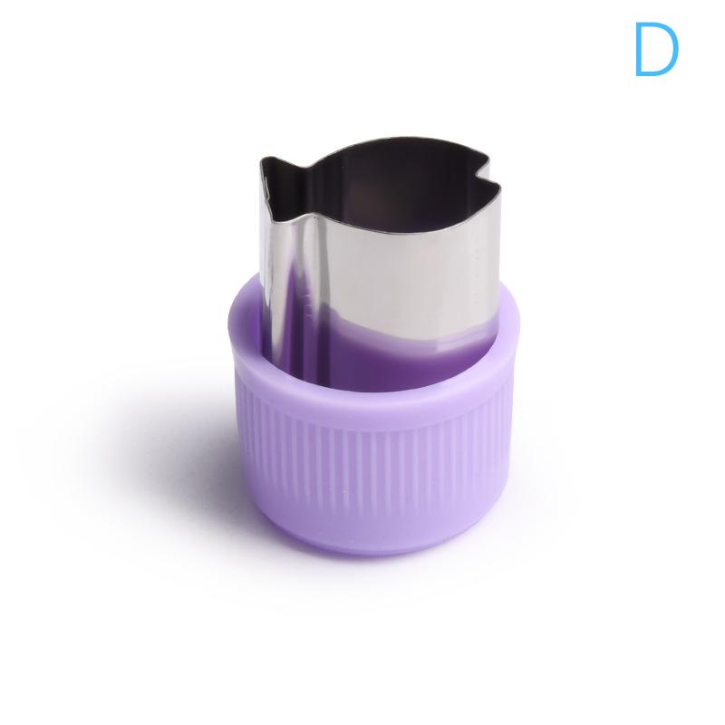 1Pc Vegetables Cutter Plastic Handle Stainless Fruit Cutting Die Kitchen Gadgets