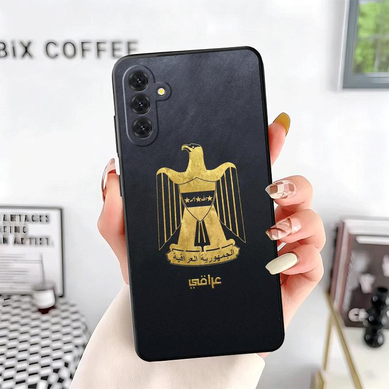 Iraqi Flag Mark Soft Phone Case for Samsung A17 A37 A57 A16 A26 A36 A56 A15 A25 A35 A55 A14 A24 A34 A54 A13 A23 A33 A53 A52 A12