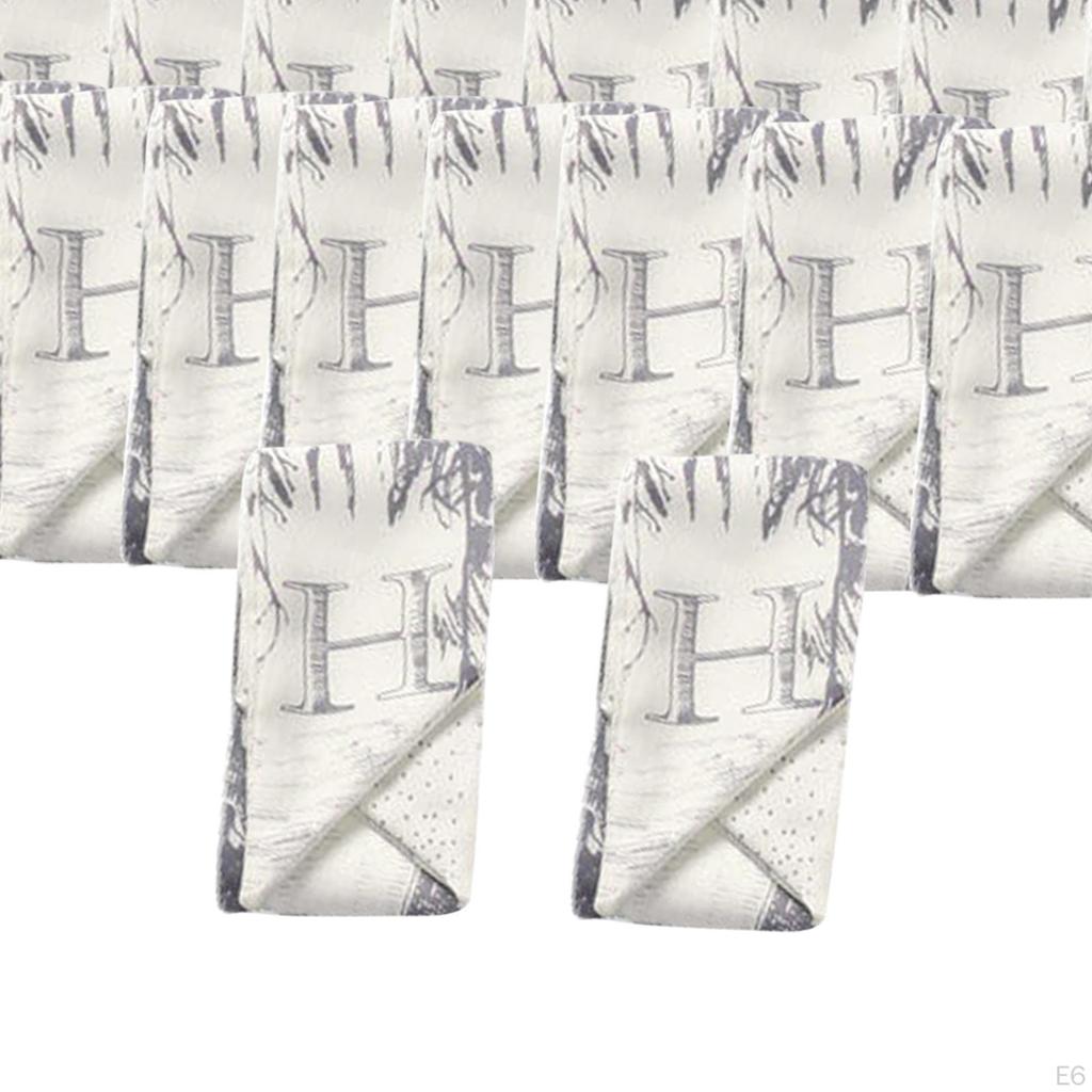 20Pcs Female Head Scarf Women Hair Neck Scarves Bag Decorative Fashion Gifts Letter Print for