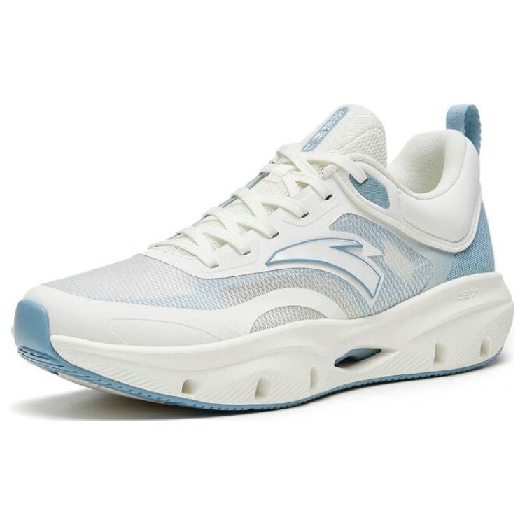 Anta Кроссовки Shining Pro прочные нескользящие с низким верхом мужские кроссовки синие белые 112327711-1