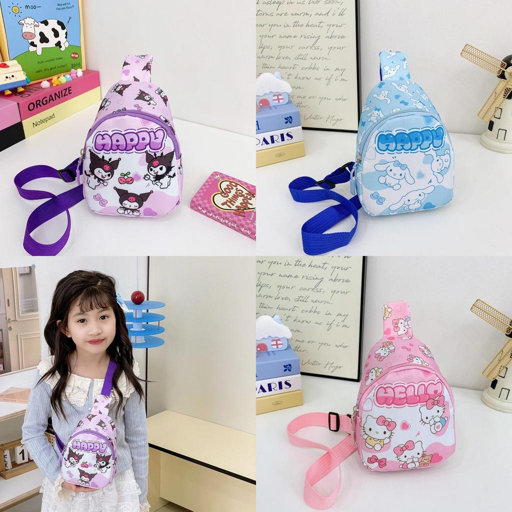 Kuromi Children Crossbody Bag With Cute Cartoon Design For School And Outings