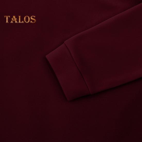 Fall Winter Men Sweatshirt Half Zipper Stand Collar Loose Solid Color Thick Plush Elastic Cuff Pullover Casual Holiday Sport Top