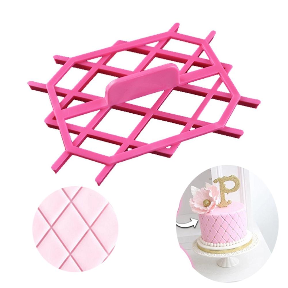 Sugarpaste Gum Kitchen Supplies Icing Cutter Bakeware Embosser Fondant Cake Raft Tool