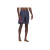 Adidas FW22 Lion Logo Elastic Waist Swim Shorts Men Swim Shorts Navy-Blue HF4927